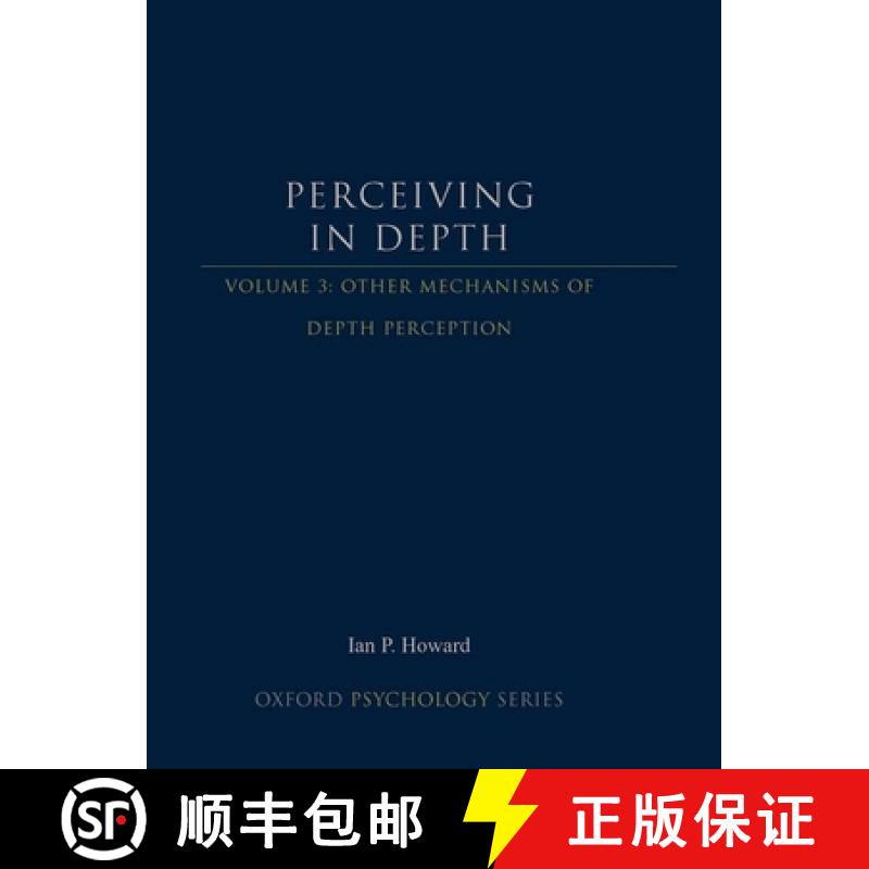 【3-4周达】Perceiving in Depth, Volume 3: Other Mechanisms of Depth Perception [9780199764167]