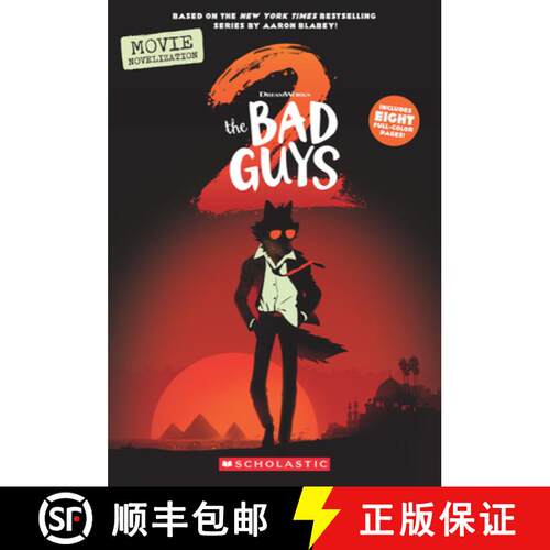 【3-4周达】Bad Guys Movie 2 Novelization [9781546175520]