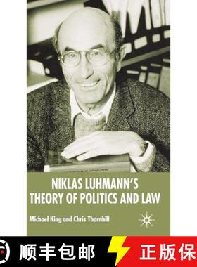 【3-4周达】Niklas Luhmann's Theory of Politics and Law [9780333993101]