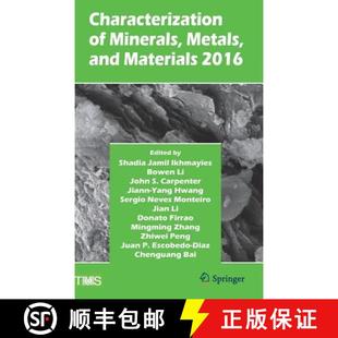 Metals 9783319486239 4周达 2016 Materials and Minerals Characterization