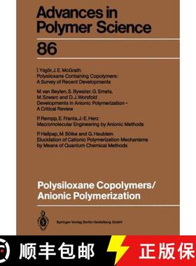 【3-4周达】Polysiloxane Copolymers / Anionic Polymerization [9783662151303]