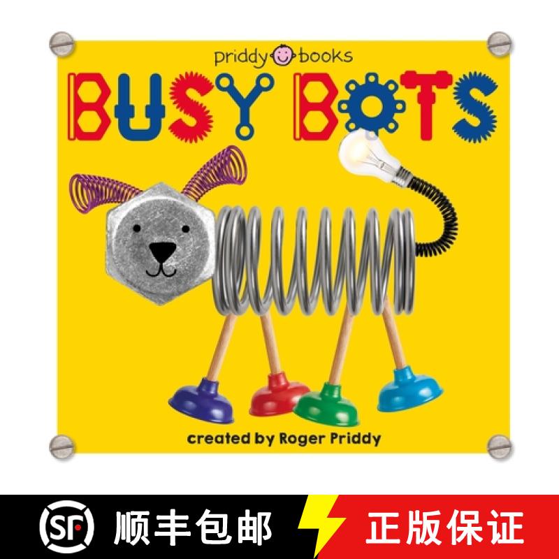 【3-4周达】Busy Bots [9781838990336]