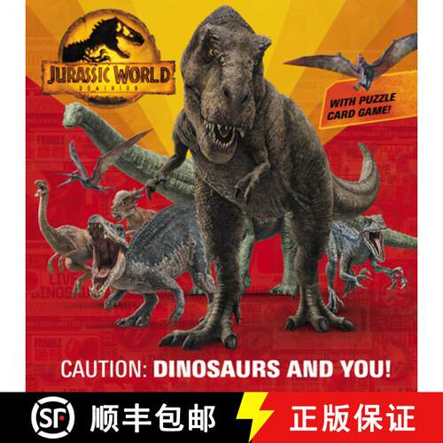 【3-4周达】Caution: Dinosaurs and You! (Jurassic World Dominion) [9780593373095]