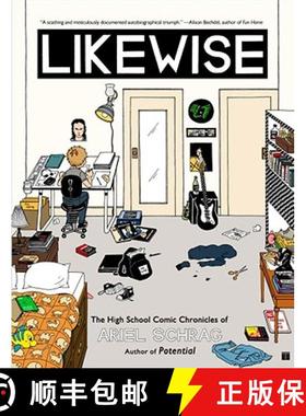 【3-4周达】Likewise: The High School Comic Chronicles of Ariel Schrag [9781416552376]
