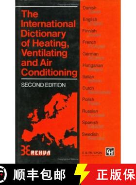 【3-4周达】International Dictionary of Heating, Ventilating and Air Conditioning [9780419153900]