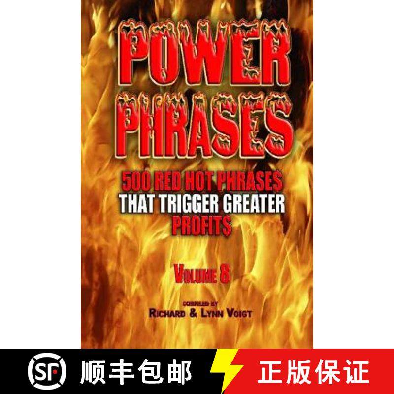预订 Power Phrases Vol. 8: 500 Power Phrases That Trigger Greater Profits [9781940961071]