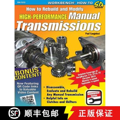 【3-4周达】How to Rebuild & Modify High Performance Manual Transmissions [9781934709290]