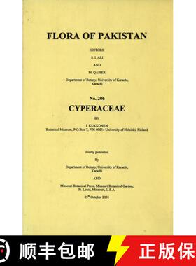 预订 Flora of Pakistan, Volume 206: Cyperaceae [9781930723092]