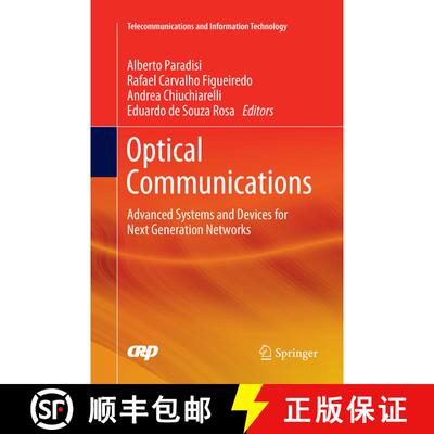 【3-4周达】Optical Communications: Advanced Systems and Devices for Next Generation Networks (Softcov... [9783030073176]