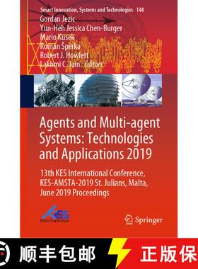 【3-4周达】Agents and Multi-agent Systems: Technologies and Applications 2019: 13th KES International... [9789811386787]