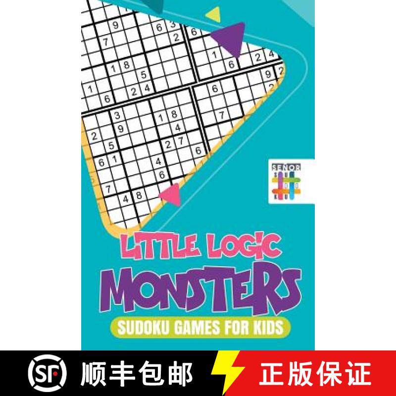 【3-4周达】Little Logic Monsters | Sudoku Games for Kids [9781645215851]