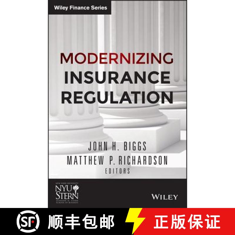 【3-4周达】Modernizing Insurance Regulation [Wiley金融] [9781118758717]