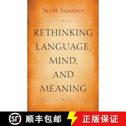 【3-4周达】精装 Rethinking Language, Mind, and Meaning [9780691160450]