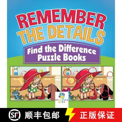 【3-4周达】Remember the Details | Find the Difference Puzzle Books [9781645216575]