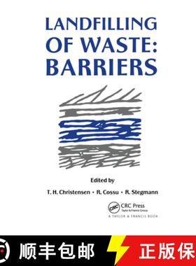 【3-4周达】Landfilling of Waste: Barriers [9780367863661]