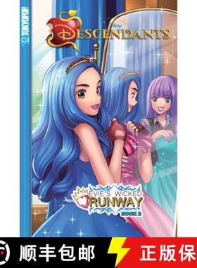 【3-4周达】Disney Manga: Descendants - Evie's Wicked Runway, Book 2 [9781427861467]