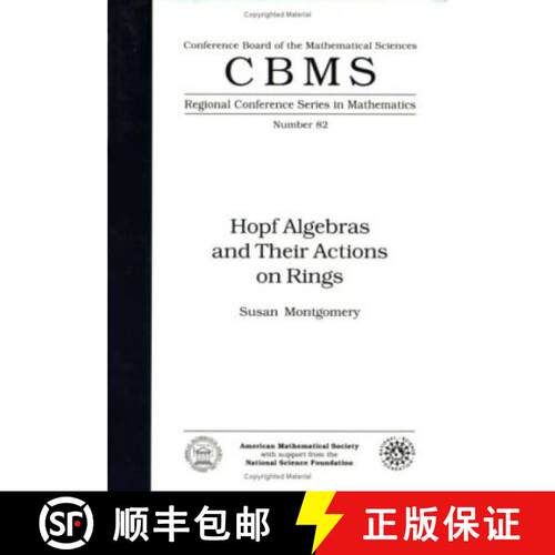 【3-4周达】Hopf Algebras and Their Actions on Rings Extended Selected Papers: Conference [9780821807385]