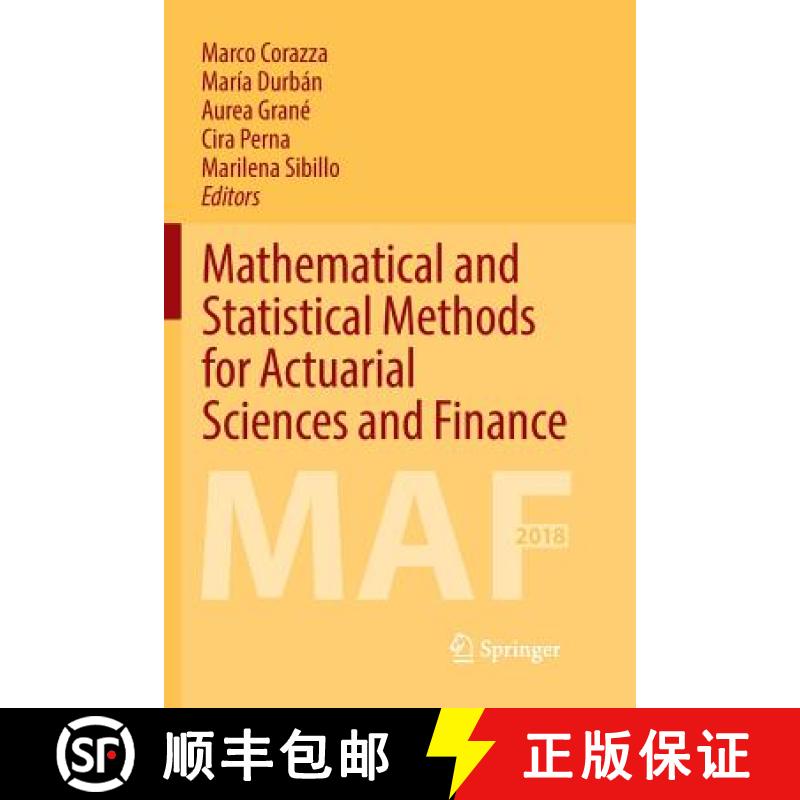 【3-4周达】Mathematical and Statistical Methods for Actuarial Sciences and Finance : MAF 2018 [9783030078683]