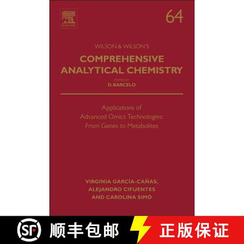【3-4周达】精装 Applications of Advanced Omics Technologies: From Genes to Metabolites: Volume 64 [9780444626509]
