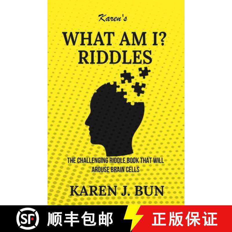 【3-4周达】Karen's What Am I? Riddles: The Challenging Riddle Book That Will Arouse Brain Cells [9781702915946]