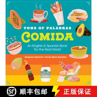 【3-4周达】Tons of Palabras: Comida: An English & Spanish Book for the Real World [9781955834186]