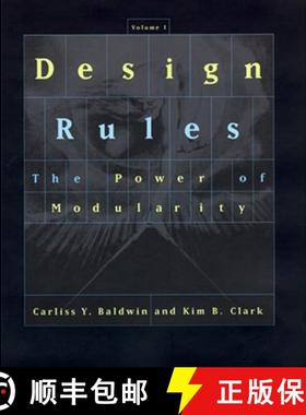 【3-4周达】Design Rules, Volume 1: The Power of Modularity [9780262538206]