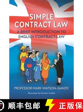 【3-4周达】Simple Contract Law: A brief introduction to English Contract Law [9781838025205]
