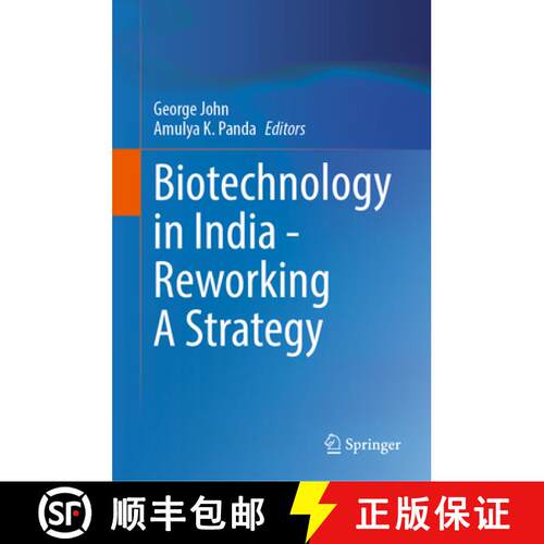 【3-4周达】精装 Biotechnology in India - Reworking A Strategy [9789819708956]