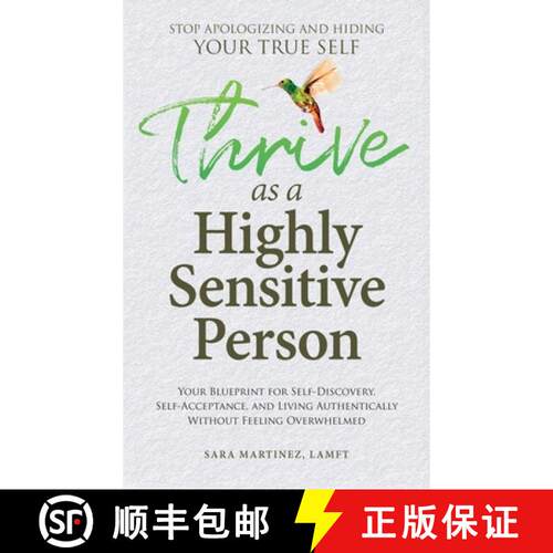 【3-4周达】精装 Thrive as a Highly Sensitive Person: Your Blueprint for Self-Discovery, Self-Acceptan... [9798348544508]