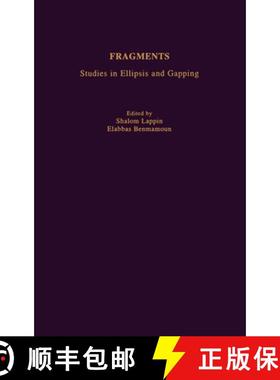 【3-4周达】Fragments: Studies in Ellipsis and Gapping [9780195123029]