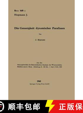 【3-4周达】Die Genauigkeit dynamischer Parallaxen: Die Systemkonstanten von sechs langperiodischen Do... [9783662241332]