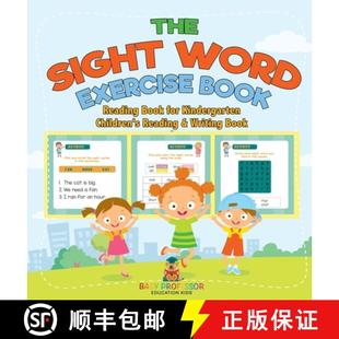 3周达 Word Sight Book Children Kindergarten The for Reading 9798869411587 Writin... Exercise
