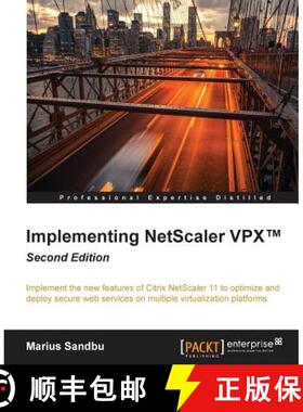 预订 Implementing NetScaler VPXâ„¢ - Second Edition [9781785288982]