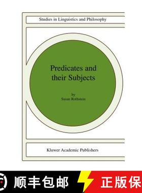 【3-4周达】Predicates and Their Subjects [9780792364092]
