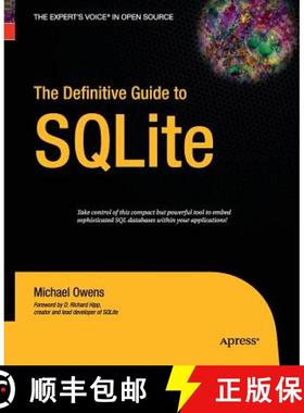 【3-4周达】The Definitive Guide to SQLite [9781430211662]