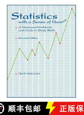 【3-4周达】Statistics with a Sense of Humor : A Humorous Workbook & Guide to Study Skills [9781884585104]