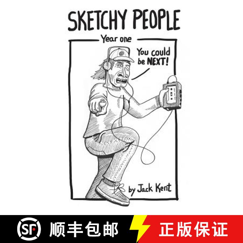 预订 Sketchy People - Year One [9781733908009]