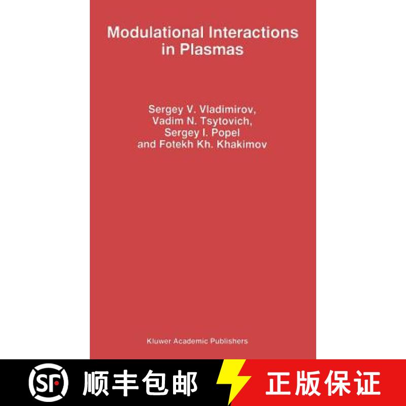 【3-4周达】Modulational Interactions in Plasmas [9780792334873]