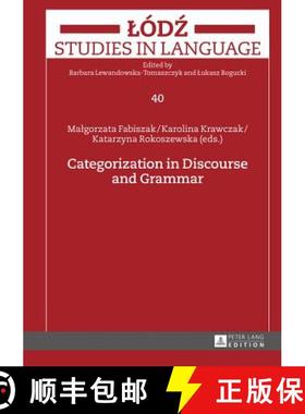 【3-4周达】Categorization in Discourse and Grammar [9783631664247]
