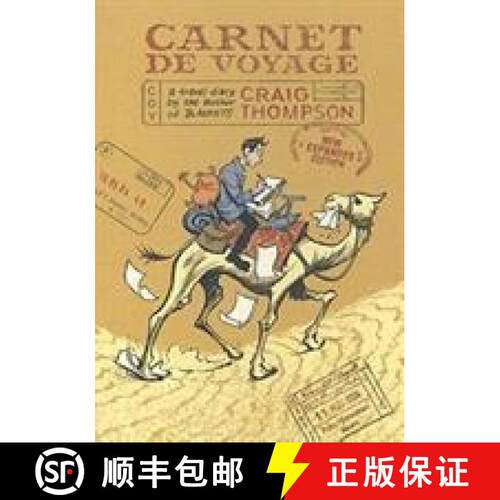 【3-4周达】精装 Carnet de Voyage : A Travel Diary by the author of Blankets, New edition [9780571336036]