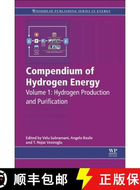 【3-4周达】Compendium of Hydrogen Energy: Hydrogen Production and Purification - Compendium of Hydrog... [9781782423614]