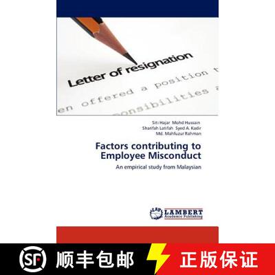 预订 Factors Contributing to Employee Misconduct [9783844381122]