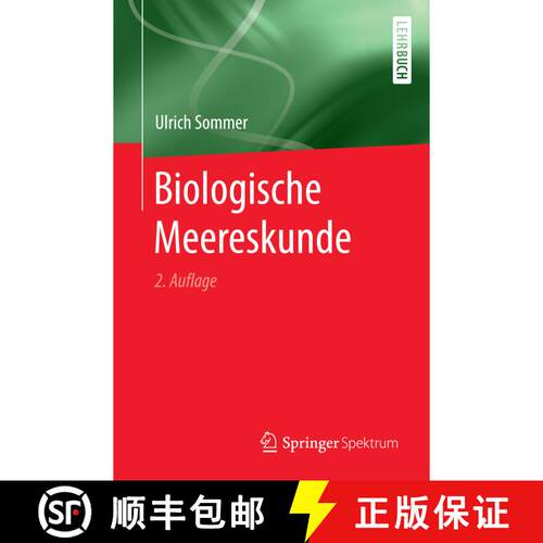【3-4周达】Biologische Meereskunde (2., überarb. Auflage 2005. veränd. Nachdruck 2016) [9783662498811]