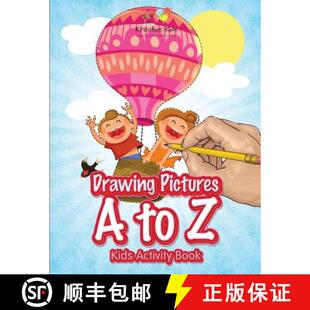 【3-4周达】Drawing Pictures A to Z: Kids Activity Book Book [9781683771234]