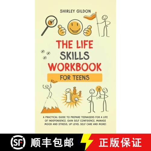 【3-4周达】精装 THE Life Skills Workbook for Teens: A Practical Guide to Prepare Teenagers for a Life... [9788397203150]