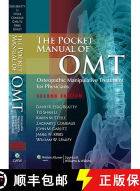 【3-4周达】The Pocket Manual of OMT: Osteopathic Manipulative Treatment for Physicians [With Access C... [9781608316571]