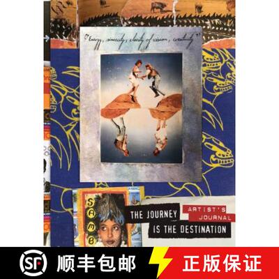 【3-4周达】The Journey Is the Destination Artist's Journal [9781452102825]