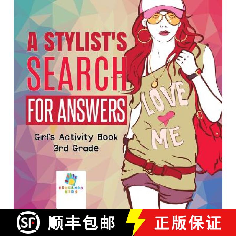 【3-4周达】A Stylist's Search for Answers | Girl's Activity Book 3rd Grade [9781645217589]