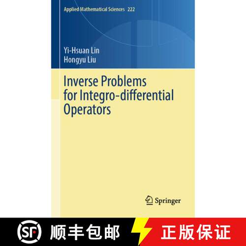 【3-4周达】Inverse Problems for Integro-differential Operators [9783031891441]
