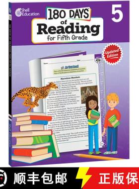 【3-4周达】180 Days(TM): Reading for Fifth Grade, 2nd Edition: Practice, Assess, Diagnose [9798765918074]
